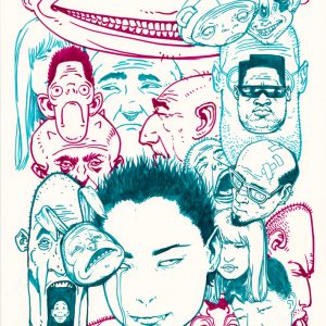 PURPLE PEOPLE EATER - PRINT