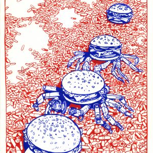 CRABBY PATTIES - PRINT