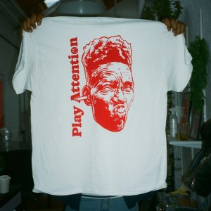 CASUAL SMOKER T-SHIRT KETCHUP RED/WHITE